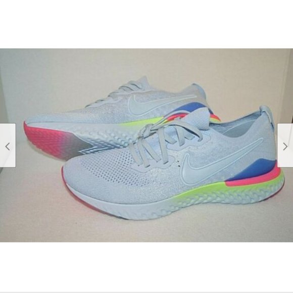Nike Other - New Nike Epic React Flyknit 2 Blue Sneakers